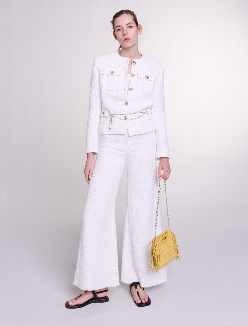 maje Tweed jacket outlook