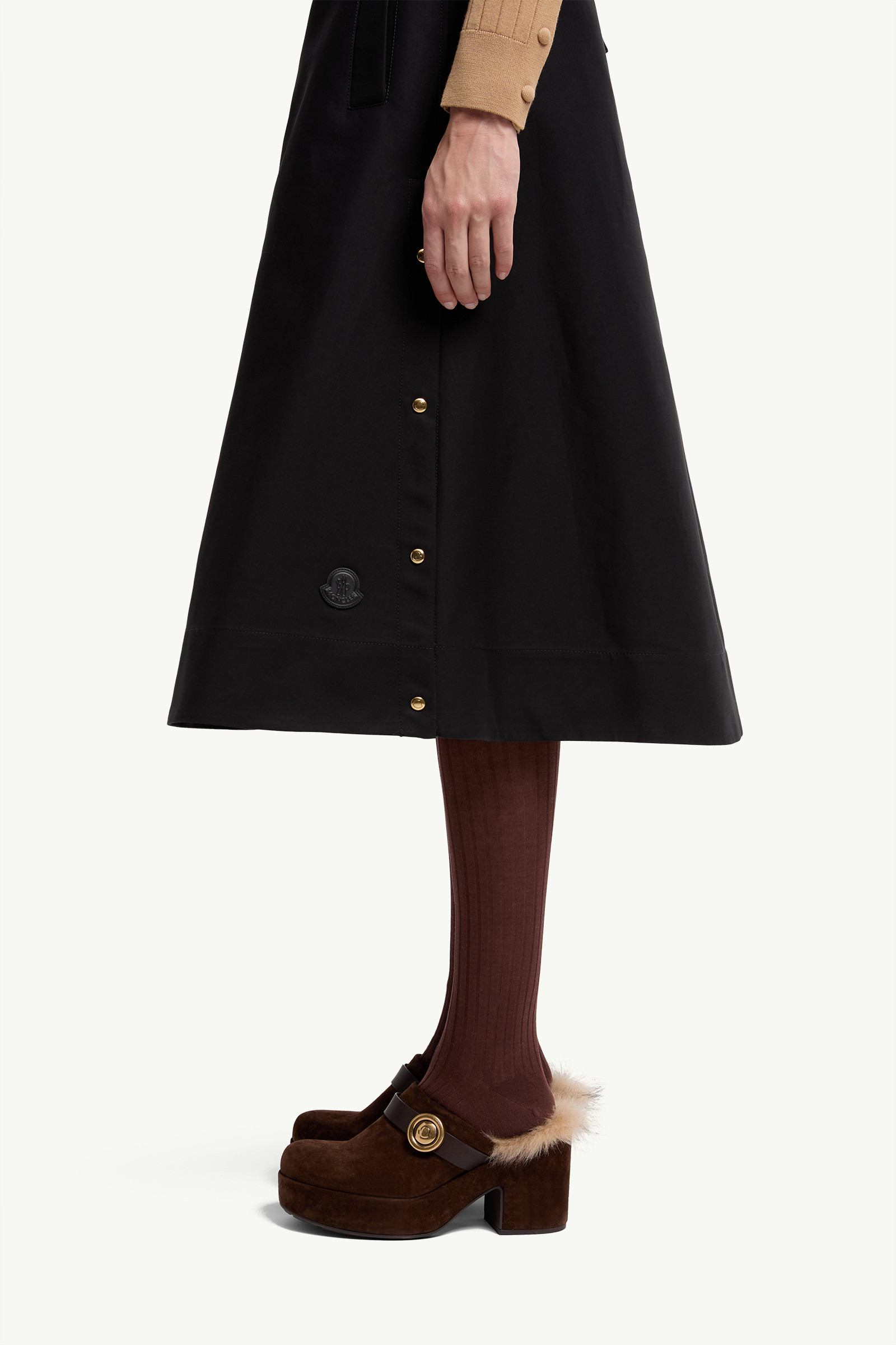 Cotton Midi Skirt - 4