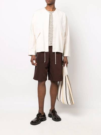 Jil Sander drawstring-waistband shorts outlook