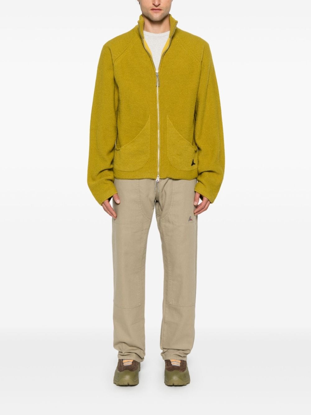 mohair cardigan - 2