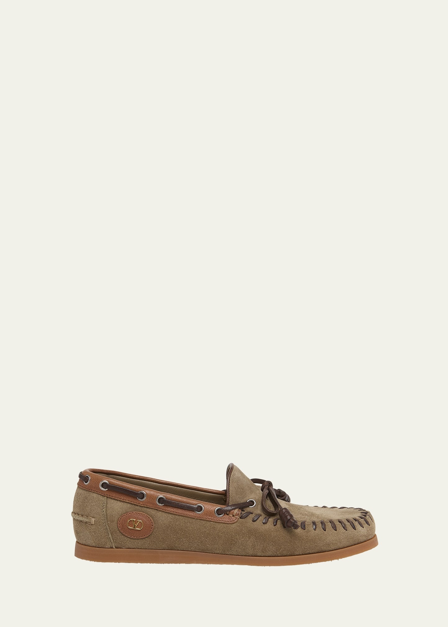 Men's Palm Avenue Suede Boat Shoes - 1