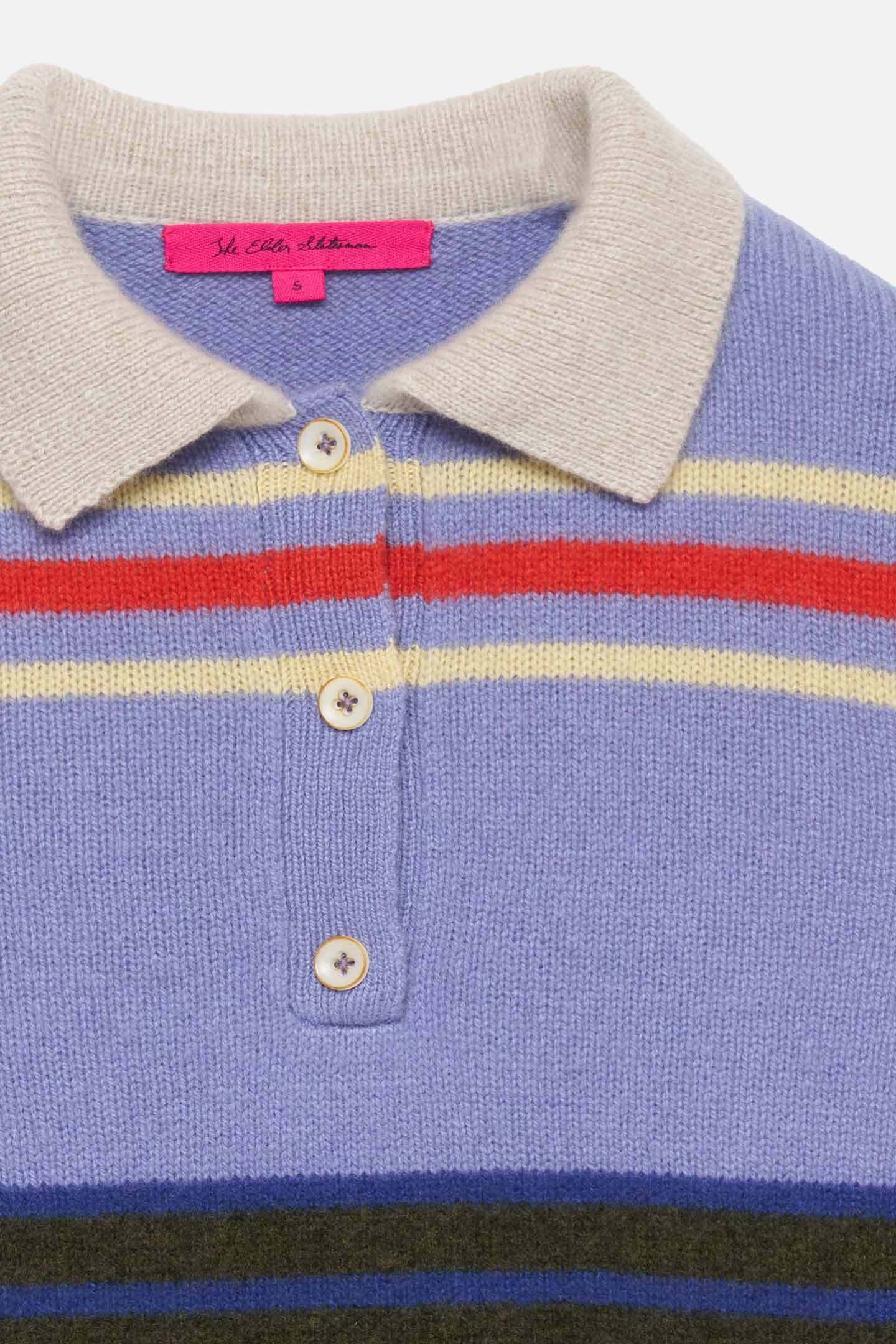 CHAOS STRIPE WOMEN'S FITTED POLO - 2