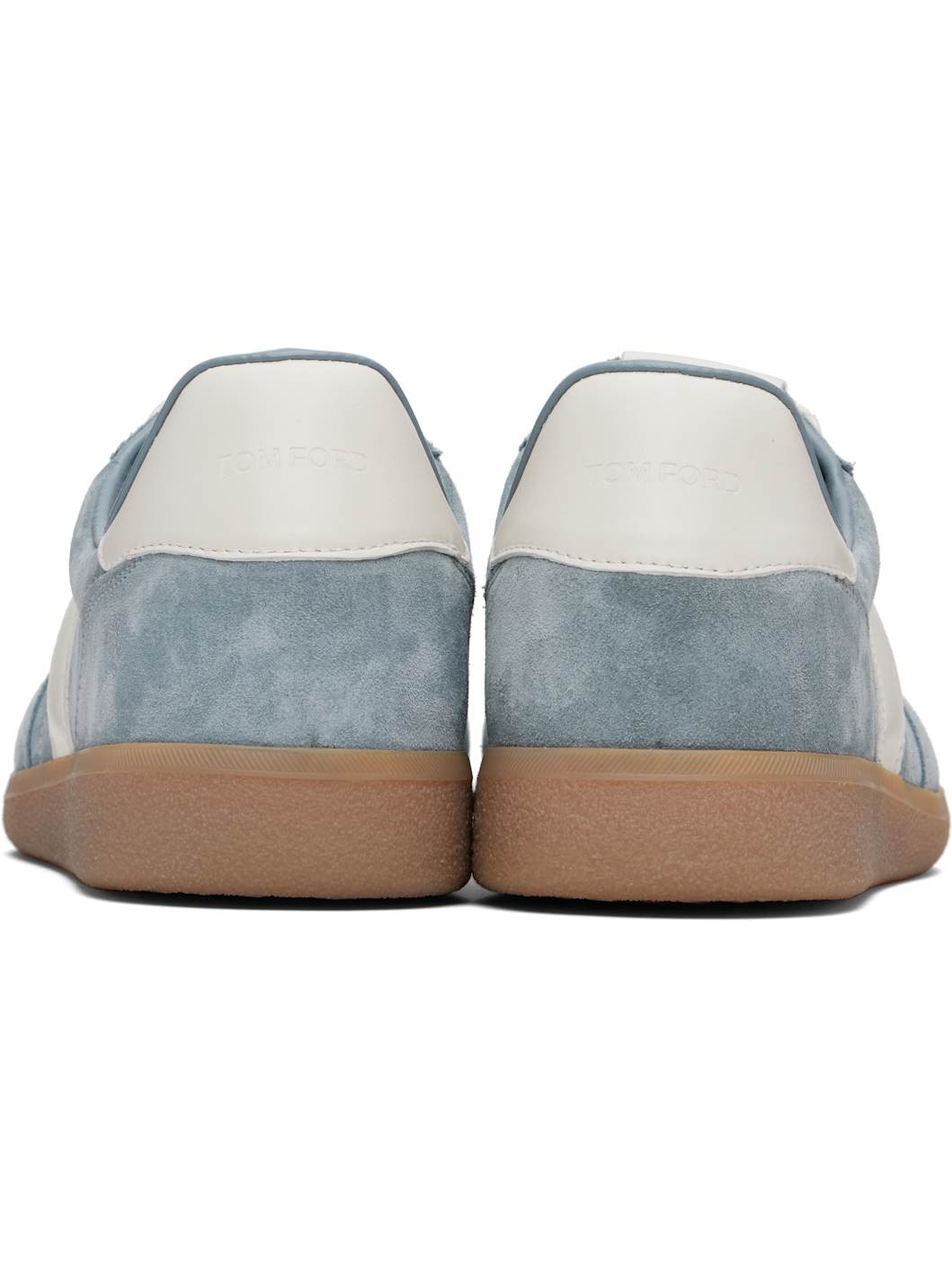 Blue Suede Archer Sneakers - 2