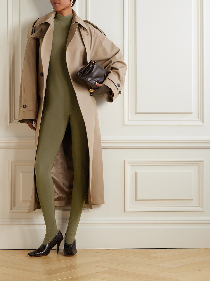 NORMA KAMALI Stretch-jersey Turtleneck Jumpsuit outlook