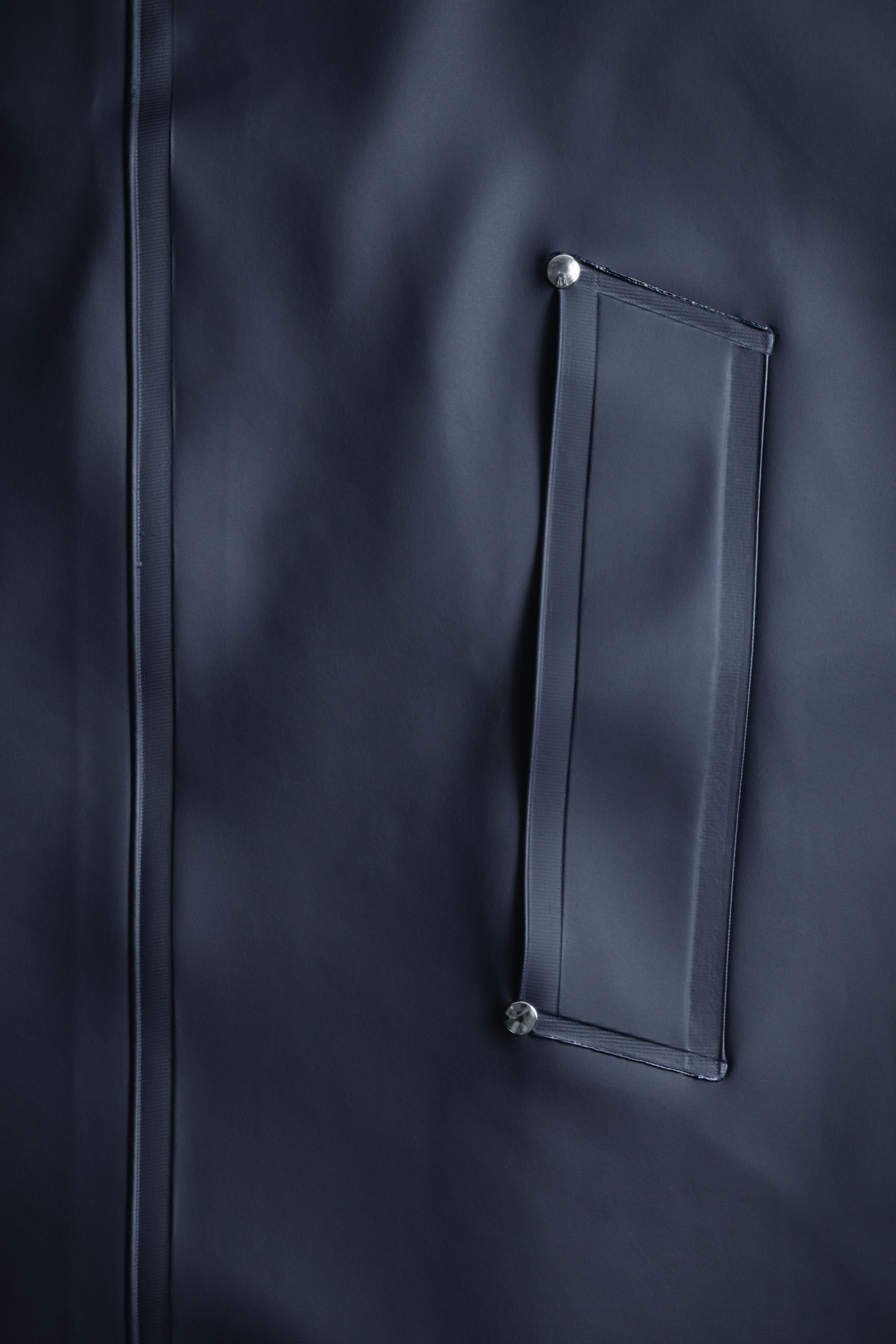 Mosebacke Raincoat Navy - 10
