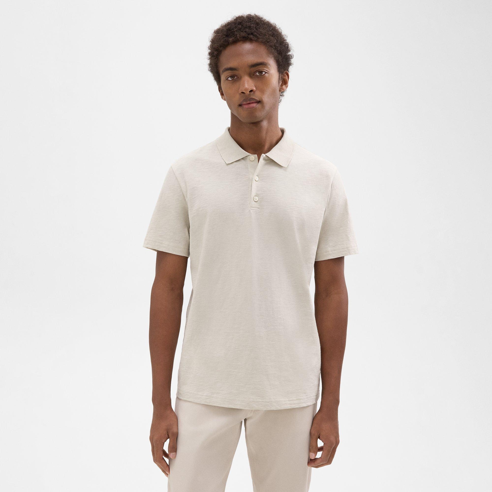 Bron Polo Shirt in Cosmos Slub Cotton - 2