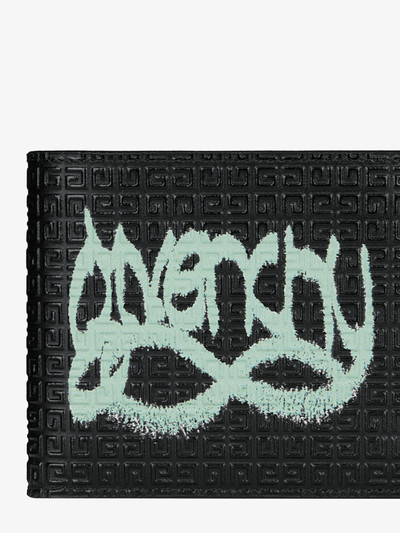 Givenchy WALLET IN 4G MICRO LEATHER WITH GIVENCHY INFINITY PRINT outlook