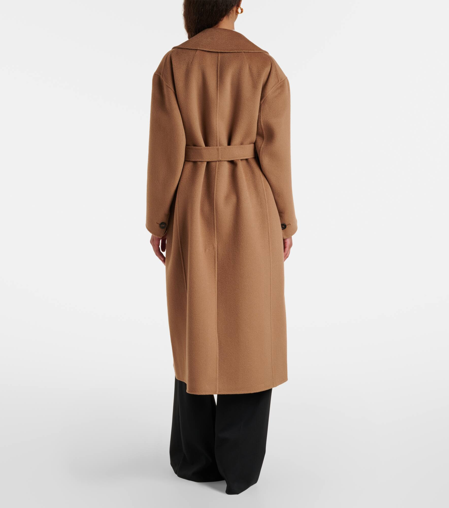 Wool and cashmere coat - 3
