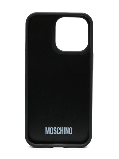 Moschino Teddy Bear iPhone 13 Pro case outlook