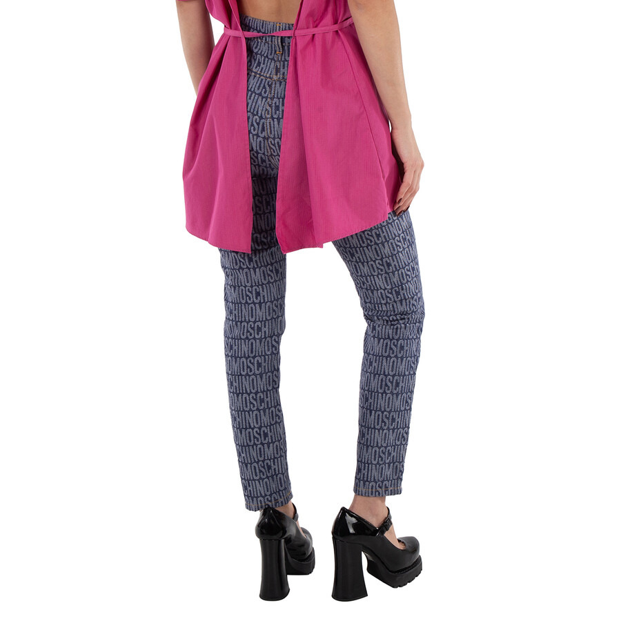 Moschino Monogram Print Jeans - 5