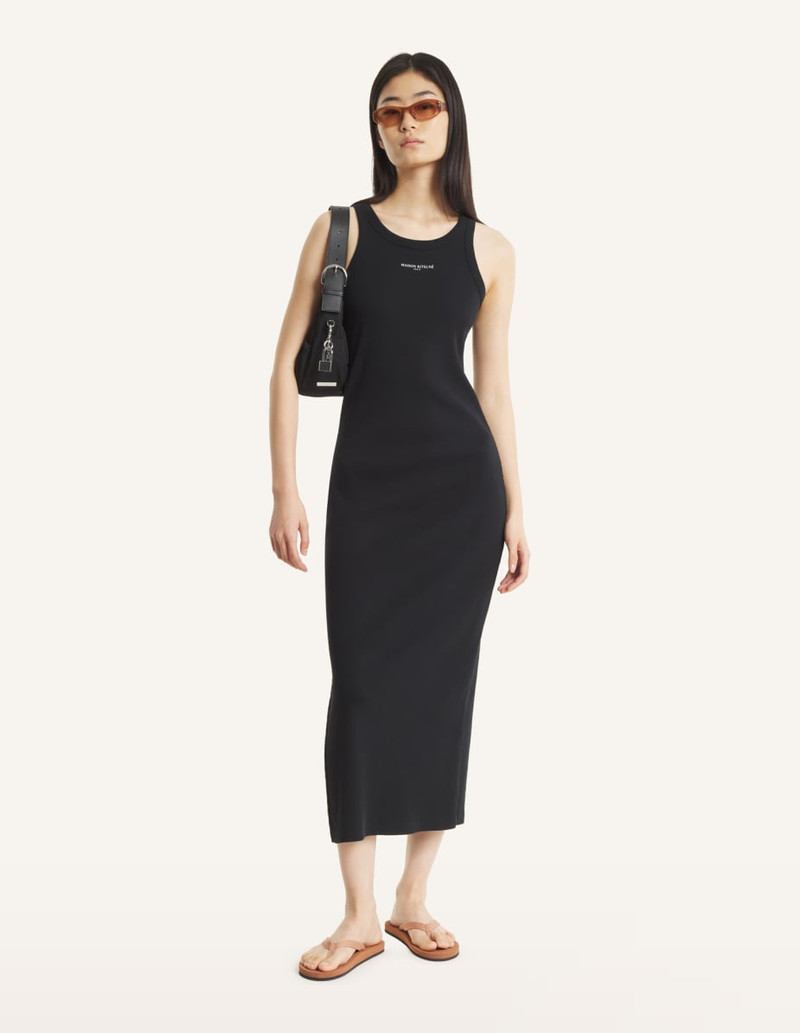 Maison Kitsuné MAISON KITSUNE PARIS RIBBED TANK DRESS outlook