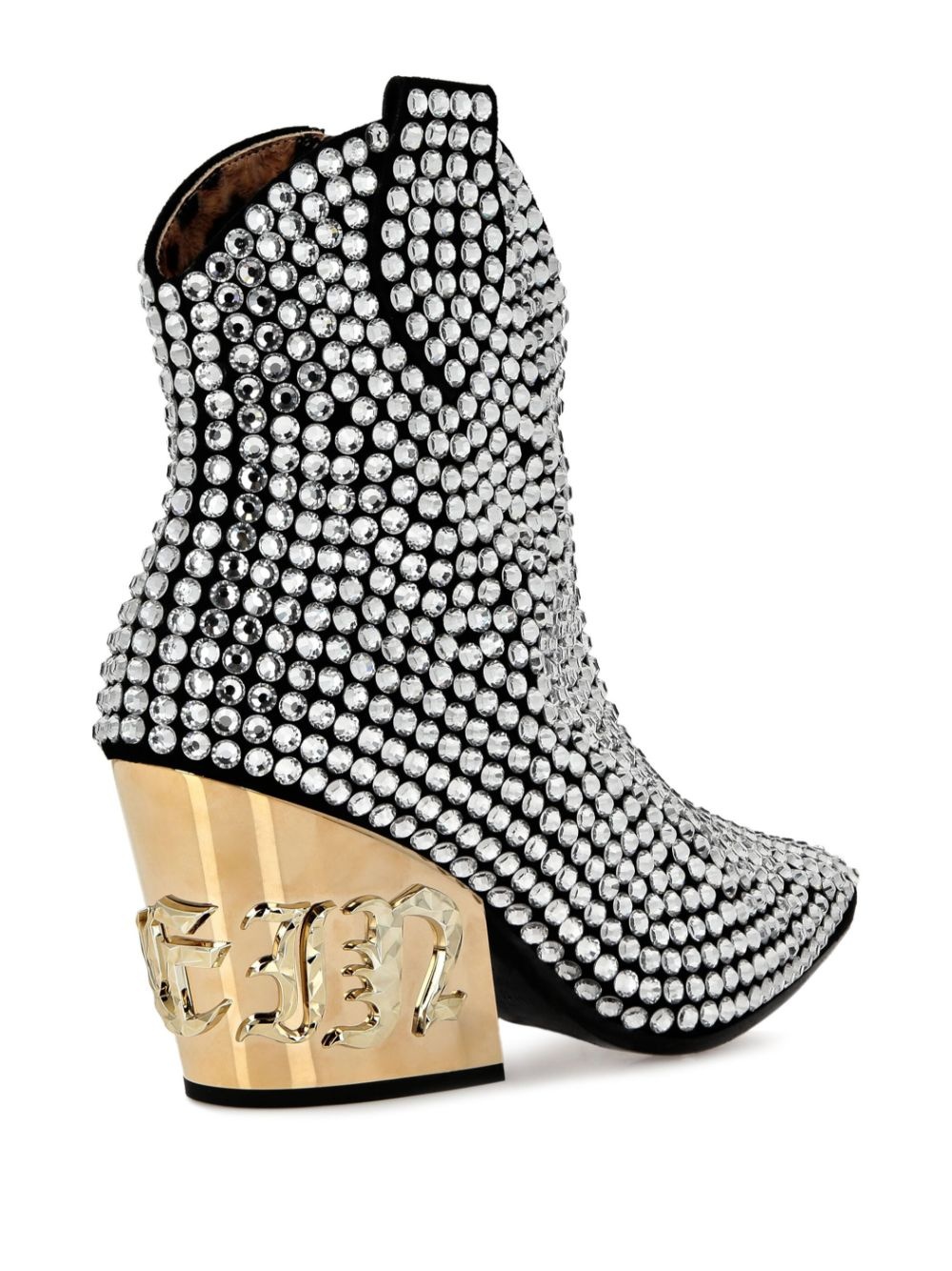 stud-embellished 90mm boots - 3