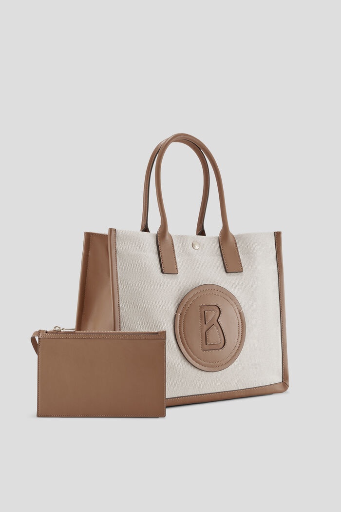 Rigi Liva Shopper in Brown/Sand - 2