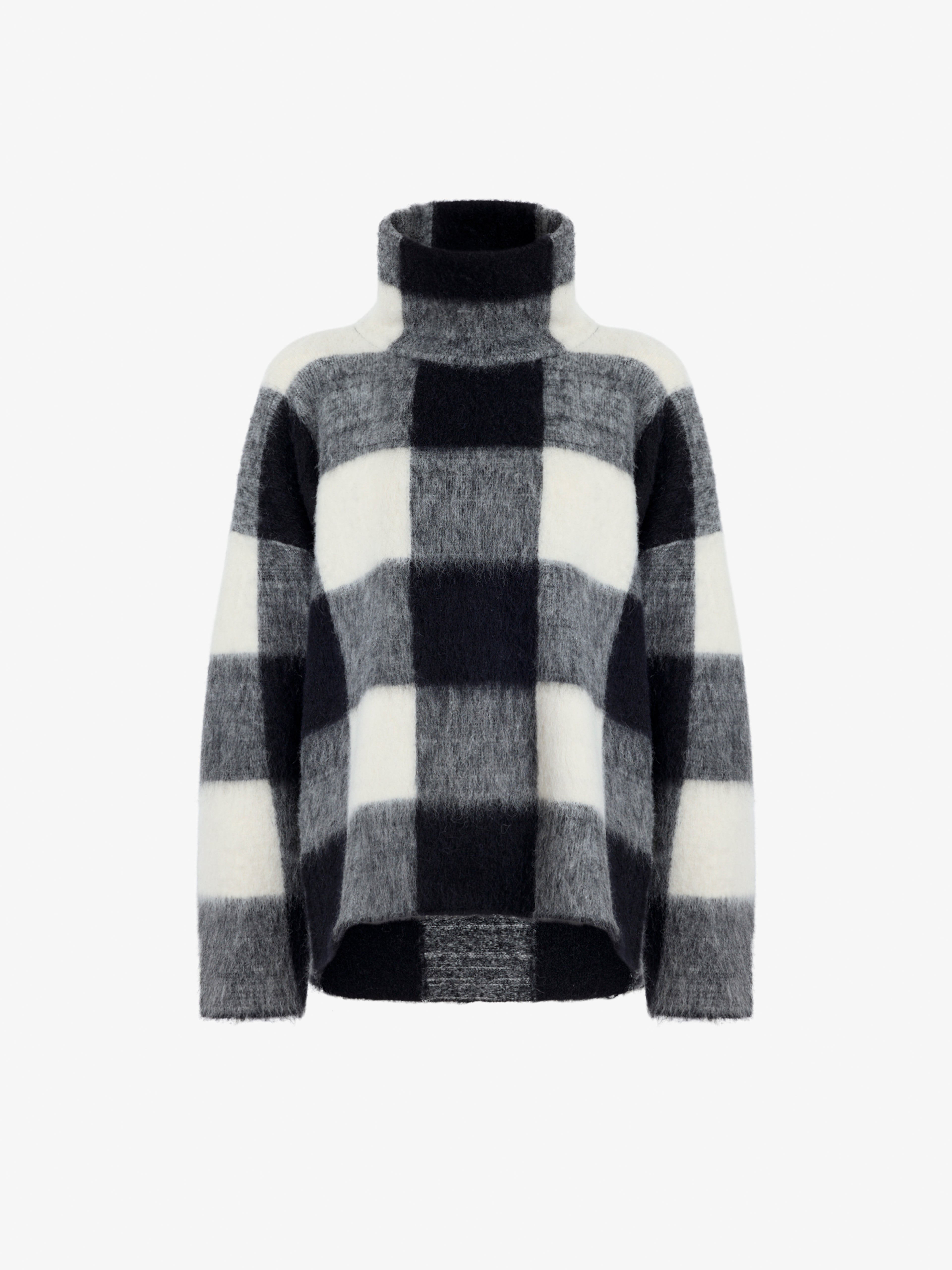 Kai Top in Brushed Glenplaid Knit - 1