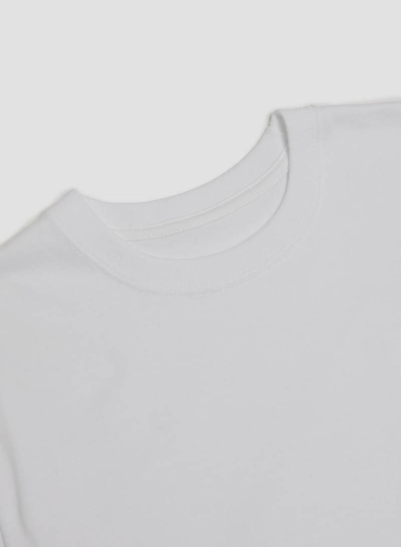 Nigel Cabourn Heavy Duty Athletic T-Shirt in White outlook