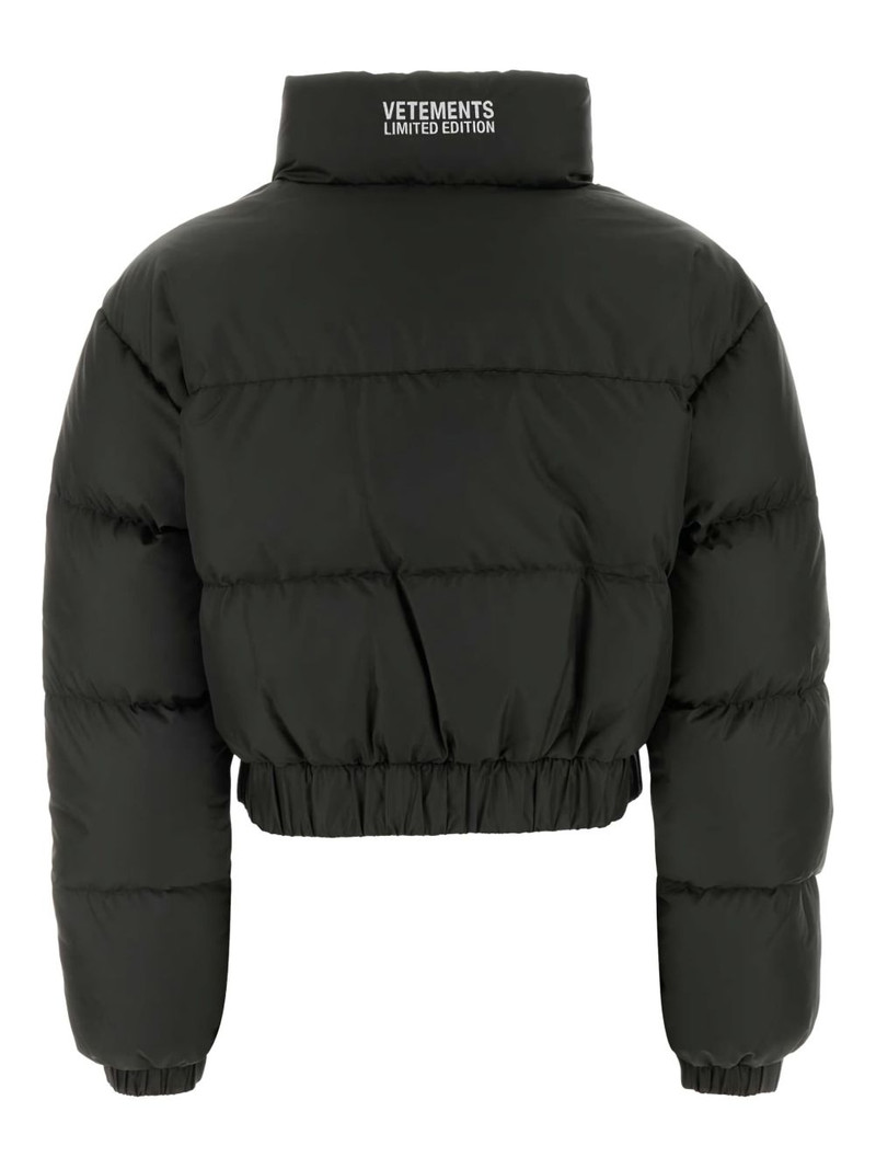 VETEMENTS logo down jacket outlook