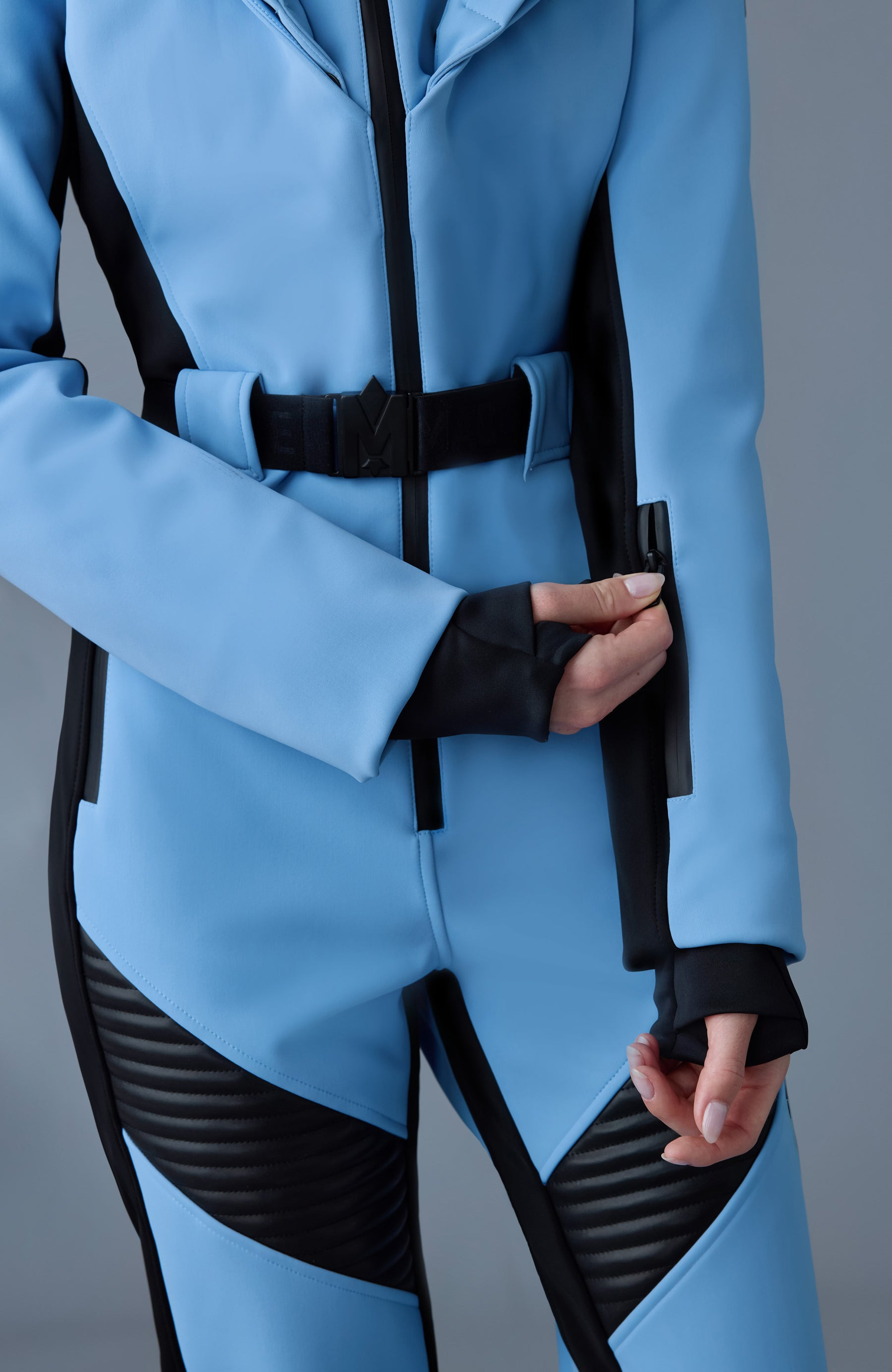 ELLE-SH Agile-360 down ski suit with removable hood - 5