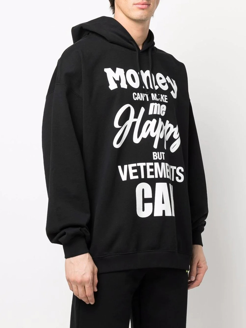 graphic-print cotton hoodie 4
