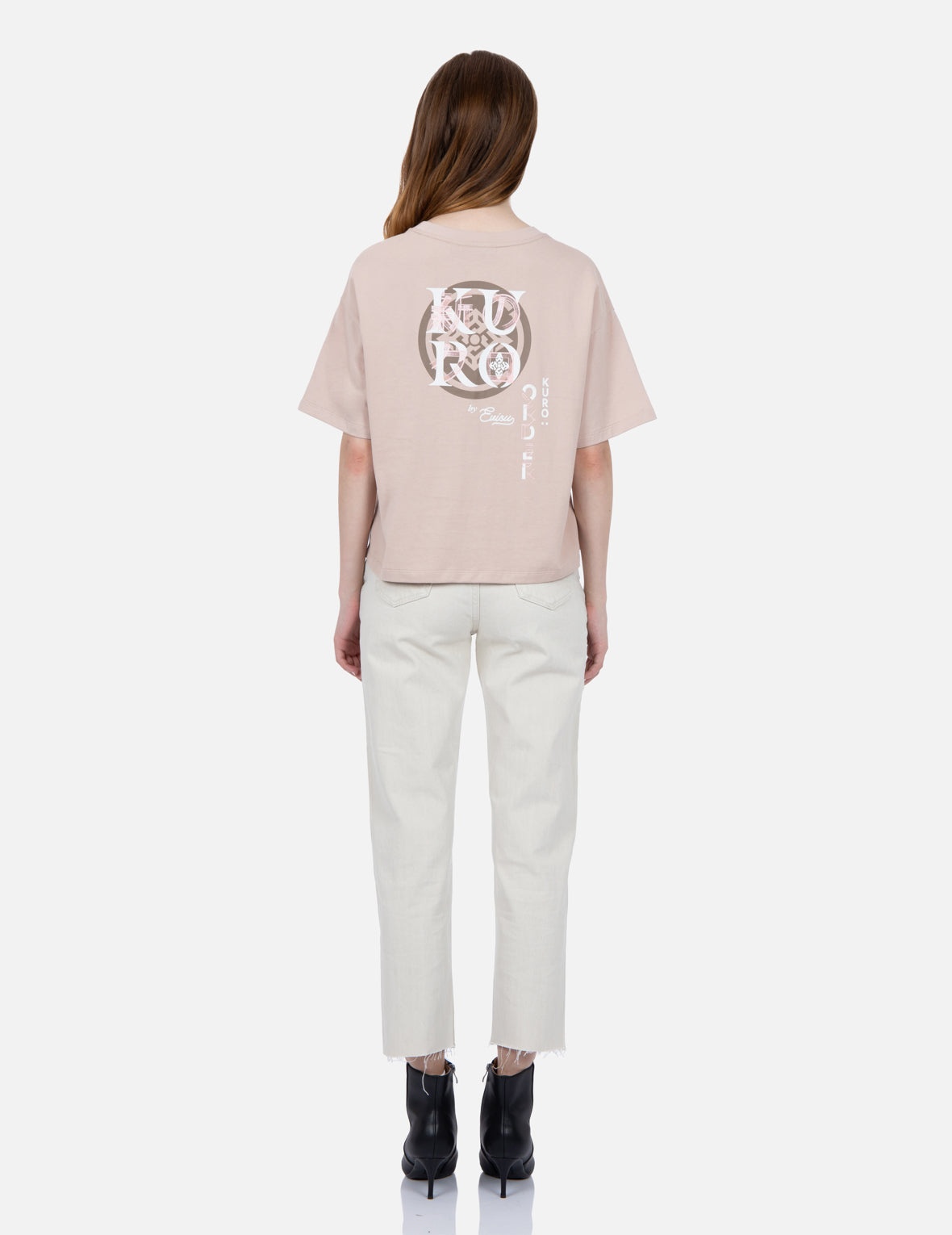 Logo and Kamon Print T-shirt - 5