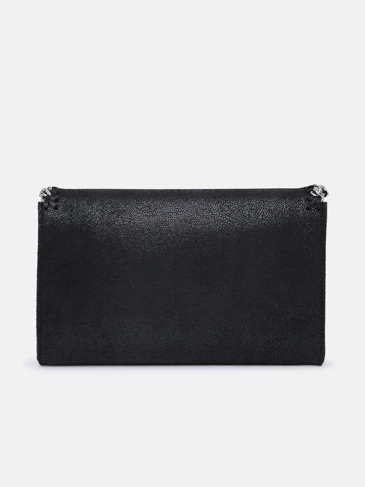 BLACK POLYESTER SMALL FALABELLA BAG - 3