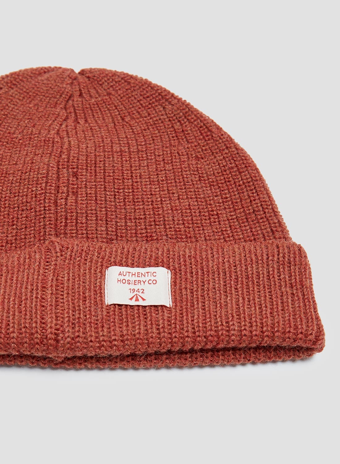 Solid Beanie in Orange - 3
