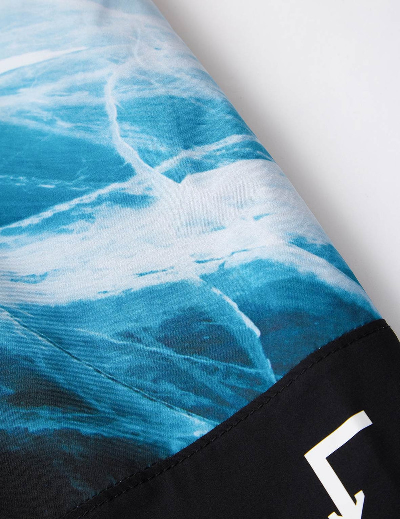 Glacier Logo Print Padded Windbreaker 11