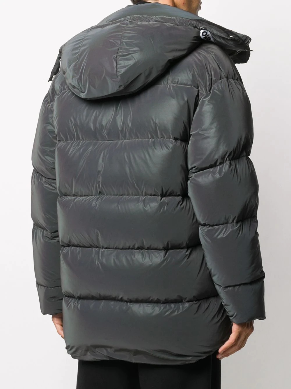 long-sleeve padded jacket - 4