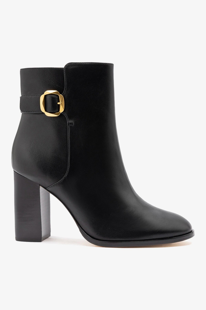 Alicia Low Boot Black Leather 1
