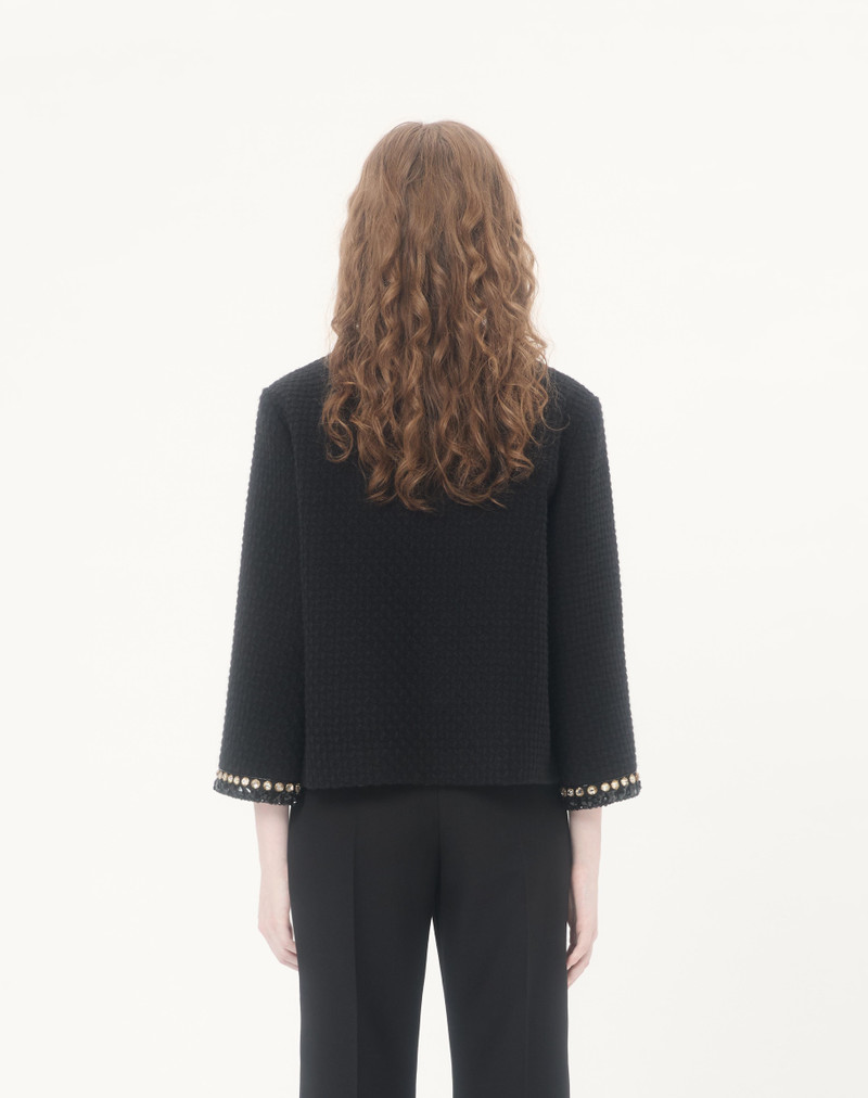 EMBROIDERED CANESTRELLO TWEED JACKET 7