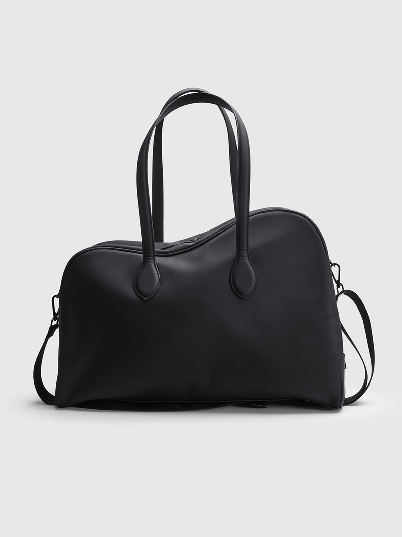 Aosta Black Tote Polyurethane 3