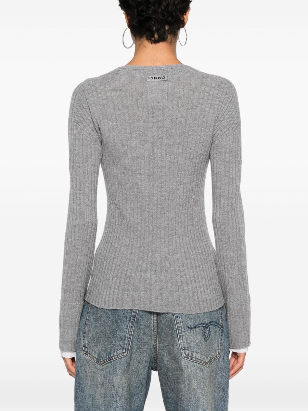 ribbed-knit top - 4