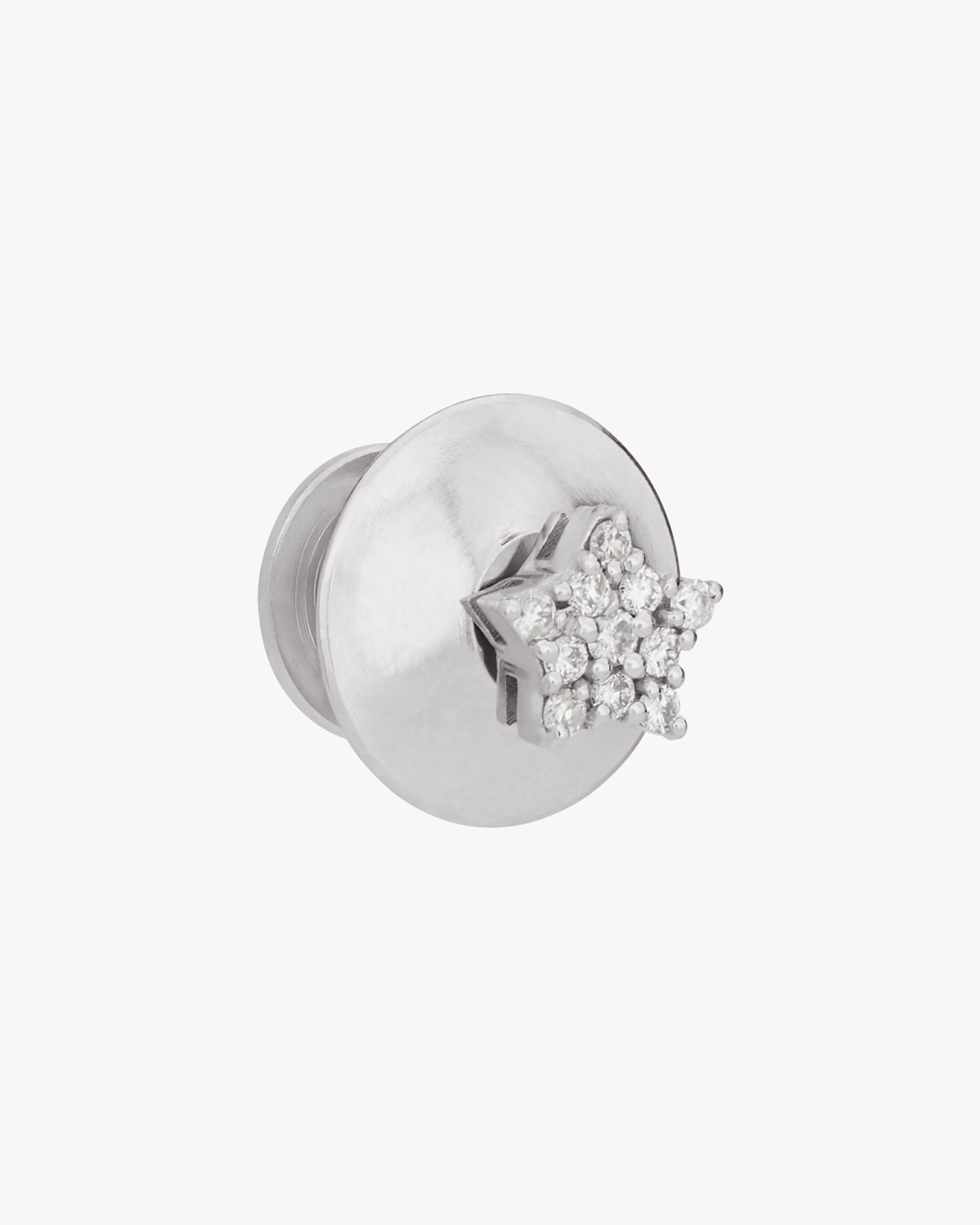 CHARM BROOCHES IN 18K GREY GOLD AND DIAMONDS - 5