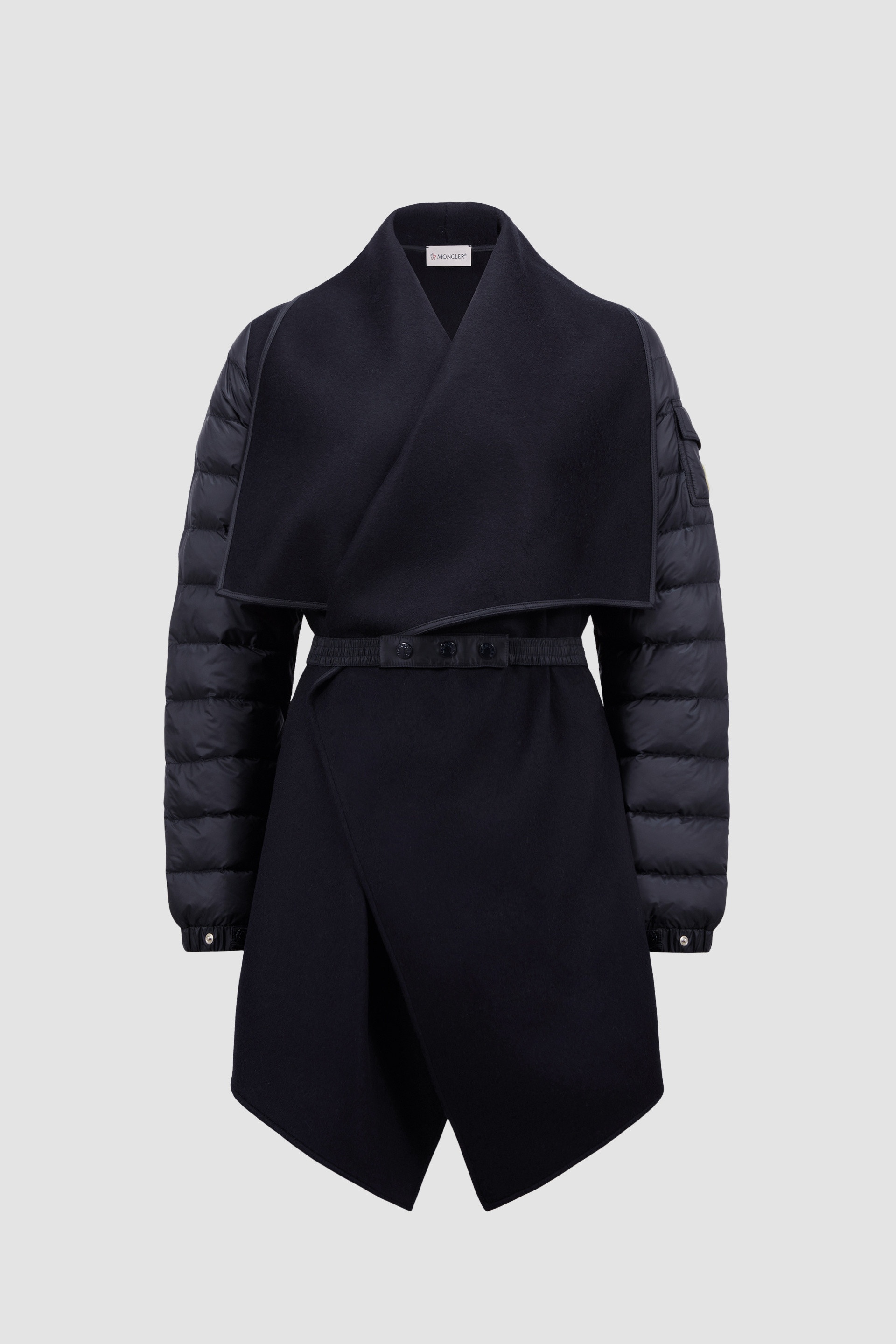 Padded Wool Felt Cape - 2