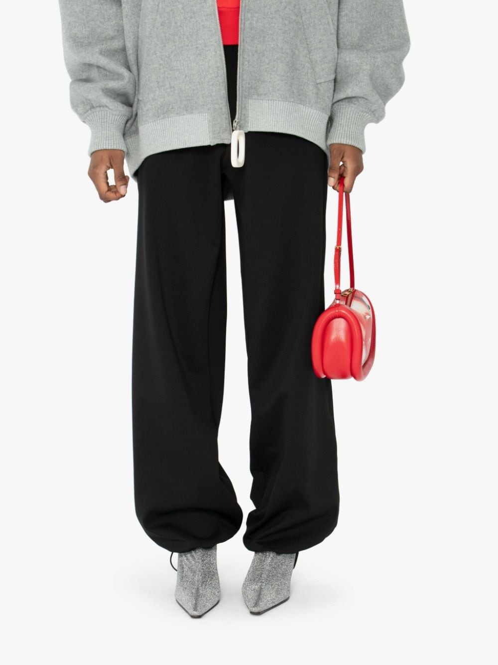 OVERSIZED WOOL BOMBER JACKET - 5