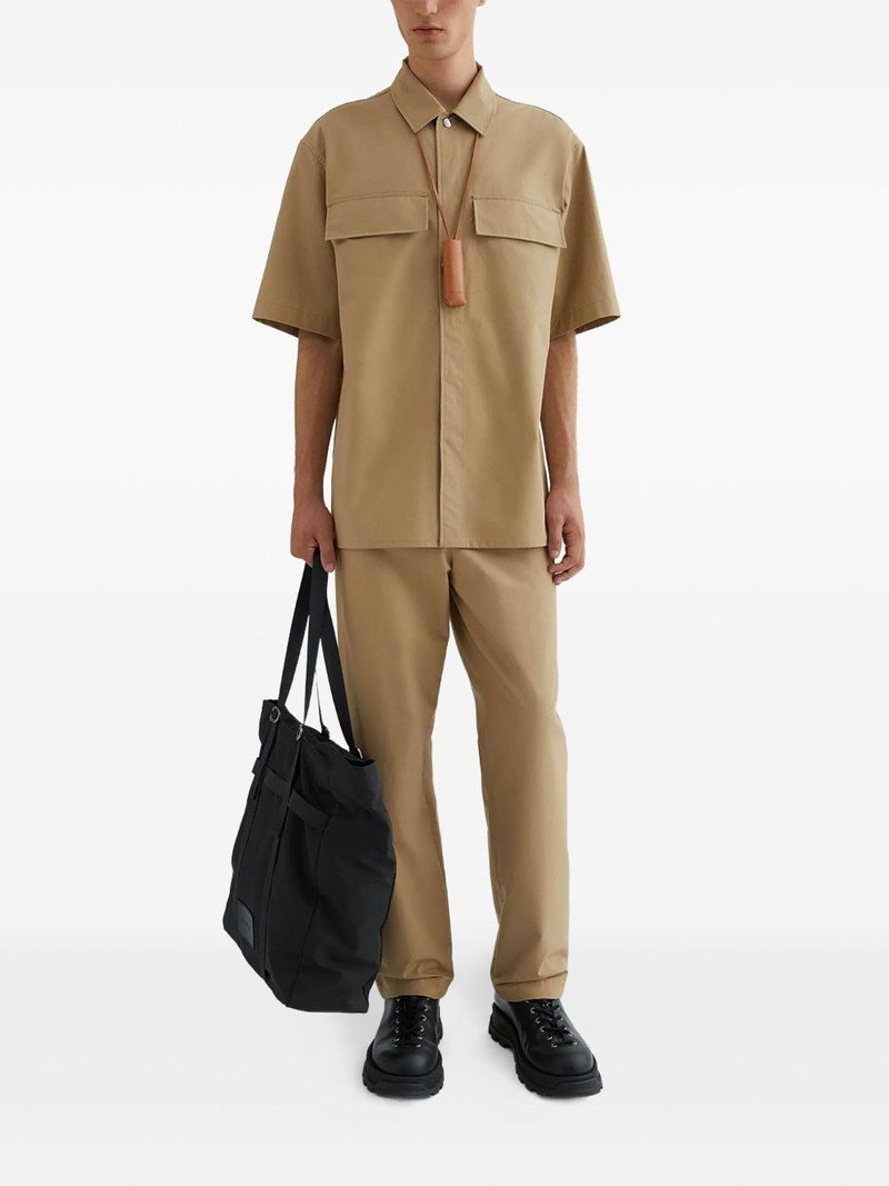 Jil Sander flat-front trousers outlook