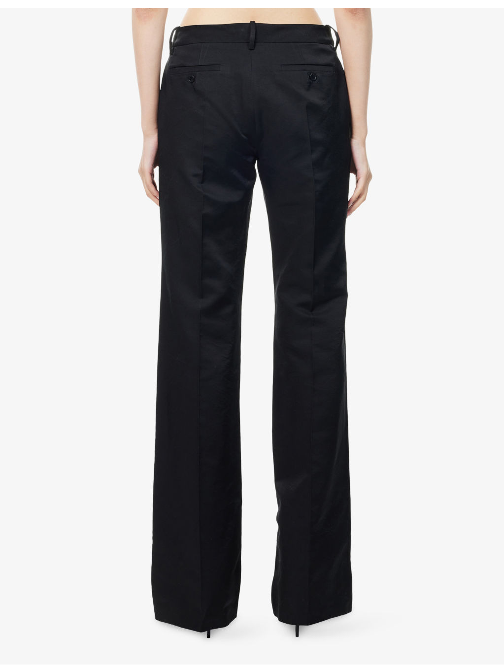 Relaxed-Fit Straight-Leg Cotton And Silk Trousers - 4