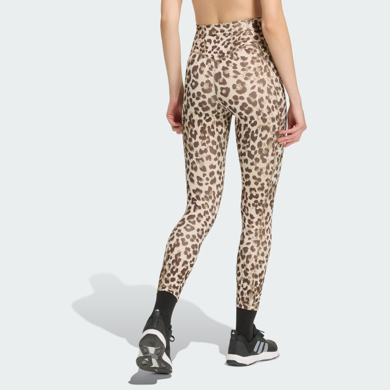 Optime Essentials 3-Stripes Leopard 7/8 Leggings 3