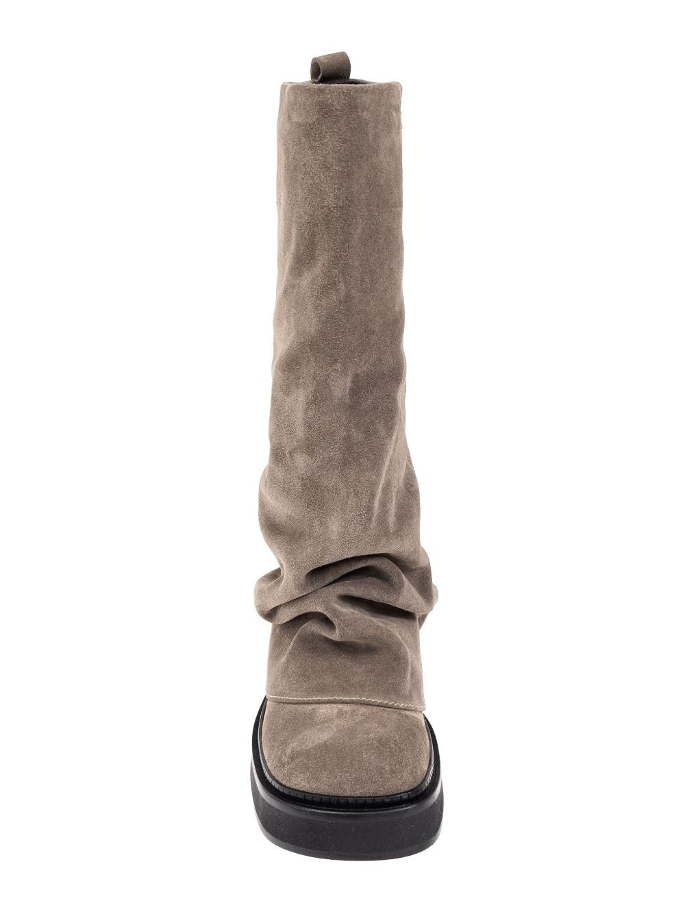 The Attico Women Robin Suede Leather Combat Boots - 2