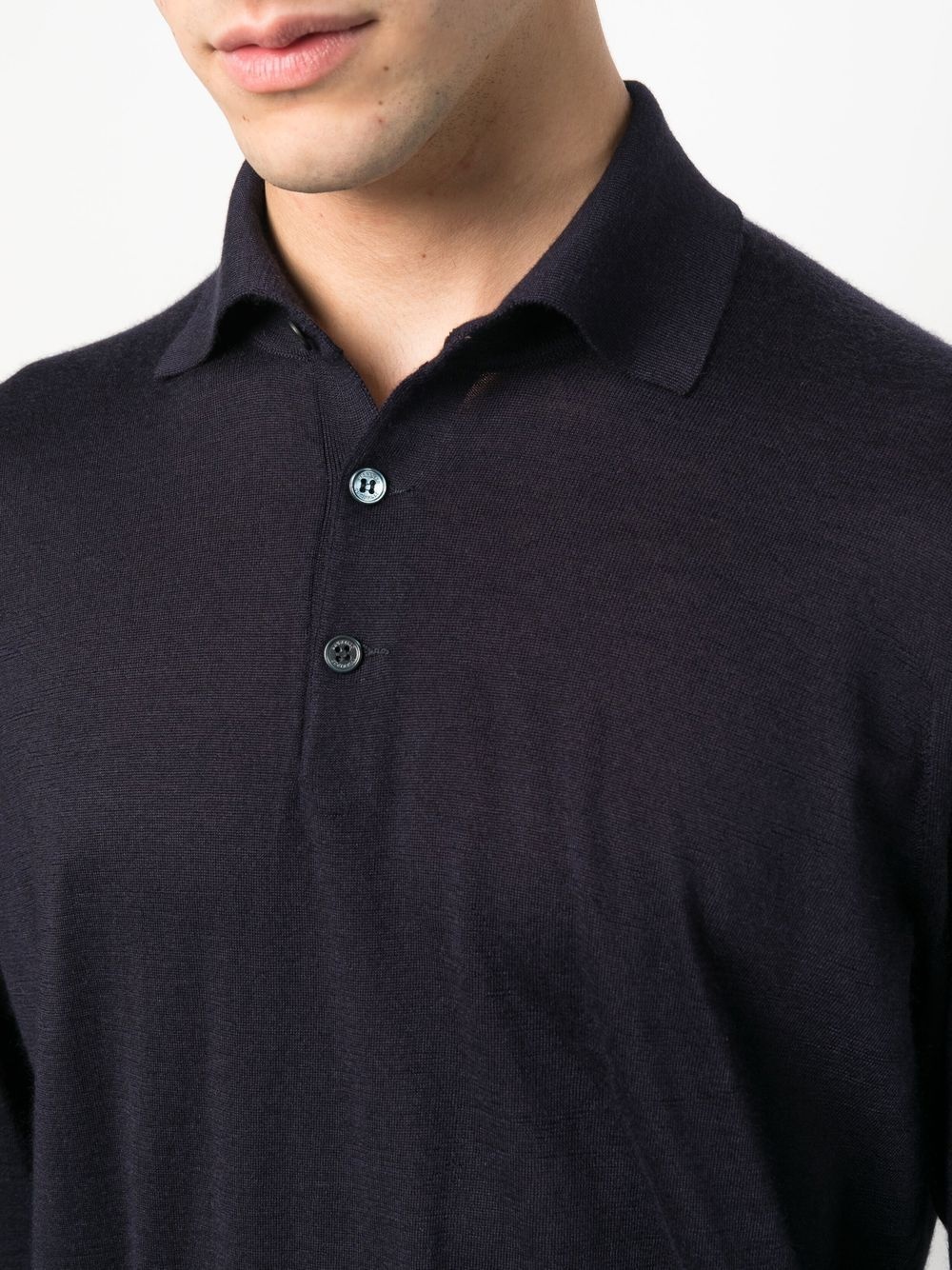 long sleeve polo shirt - 5