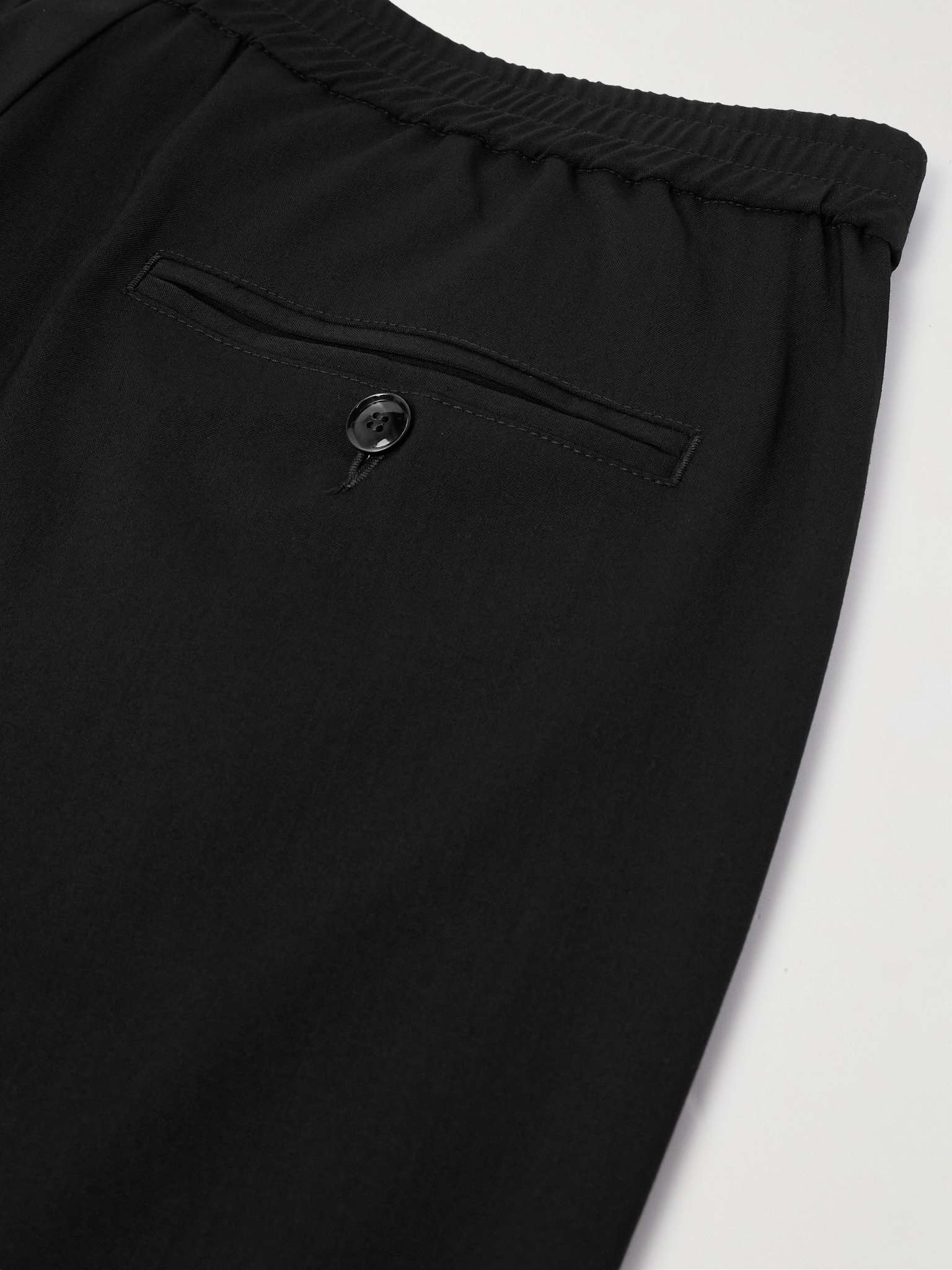 Riobarbo Tapered Tropical Virgin Wool-Crepe Trousers - 5