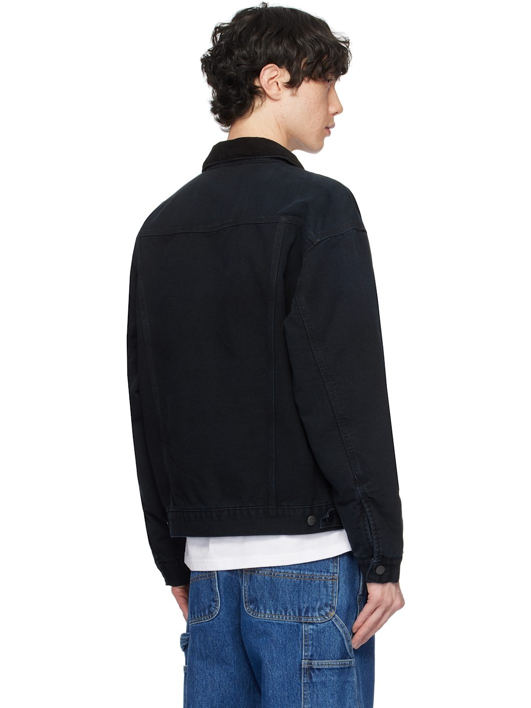 Black Dayton Trucker Jacket - 3