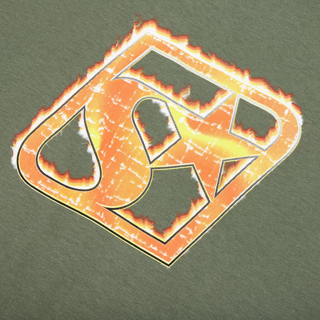 BLAZE TEE - OLIVE - 3