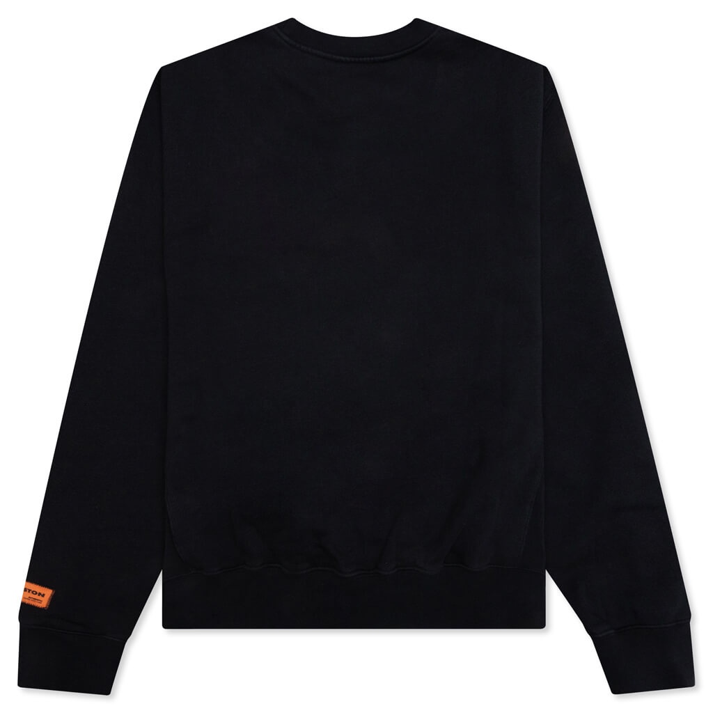 Heron Preston Censored Heron Crewneck スウェット Heron Preston CENSORED HERON CREWNECK - BLACK/WHITE