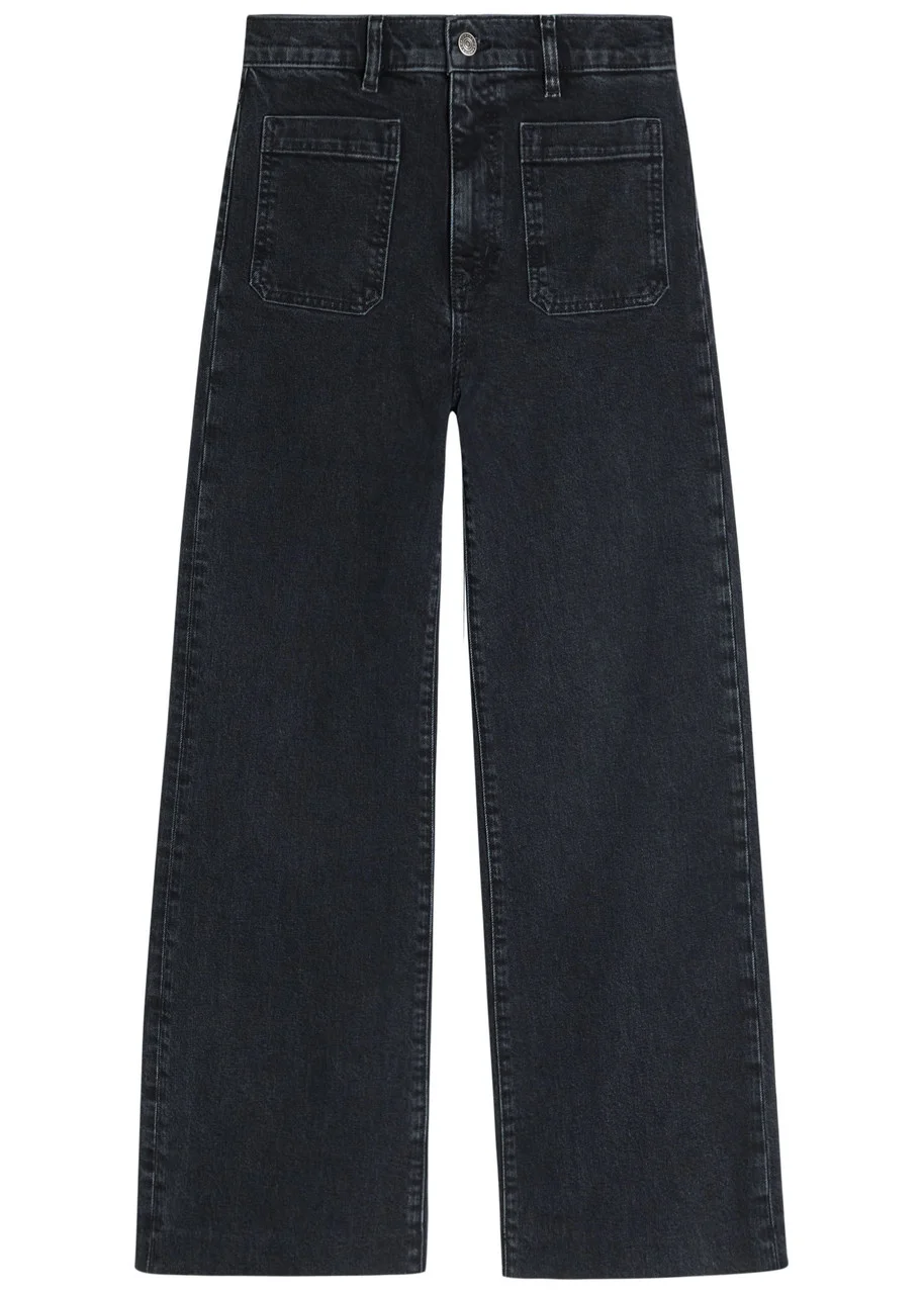 Frame The Refined Wide-leg Jeans - 1