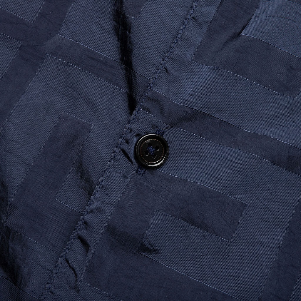 BOXY FIT S/S SHIRT GARMENT DYE - NAVY - 5