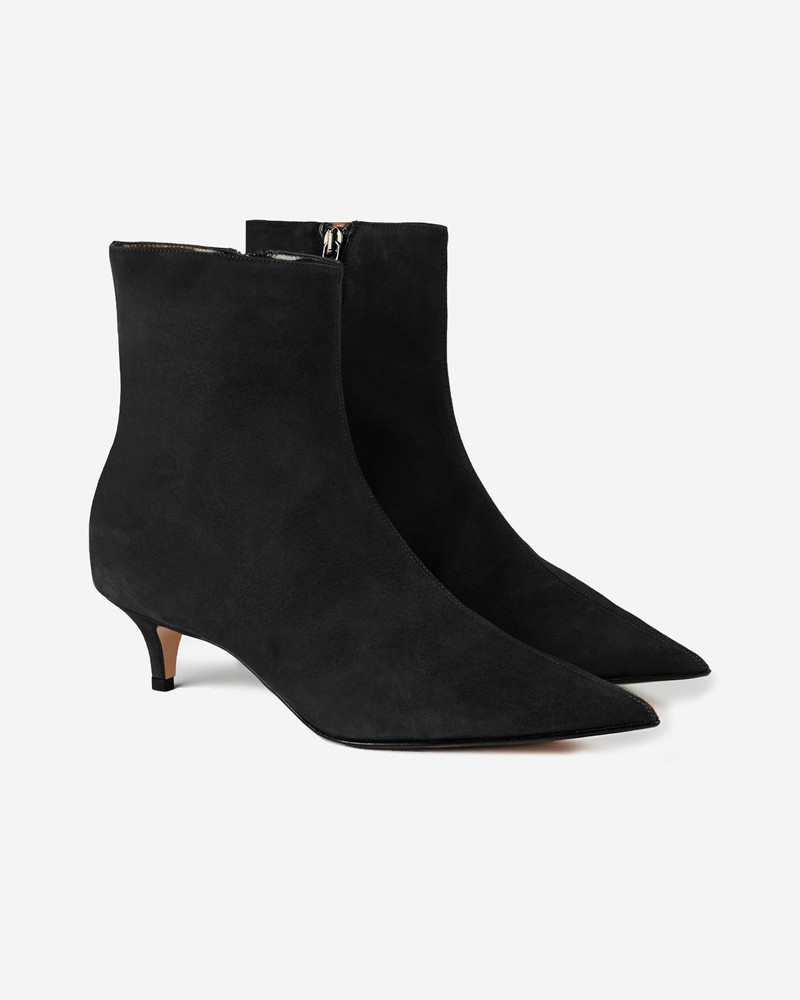 SLOWEAR Suede leather ankle boot outlook