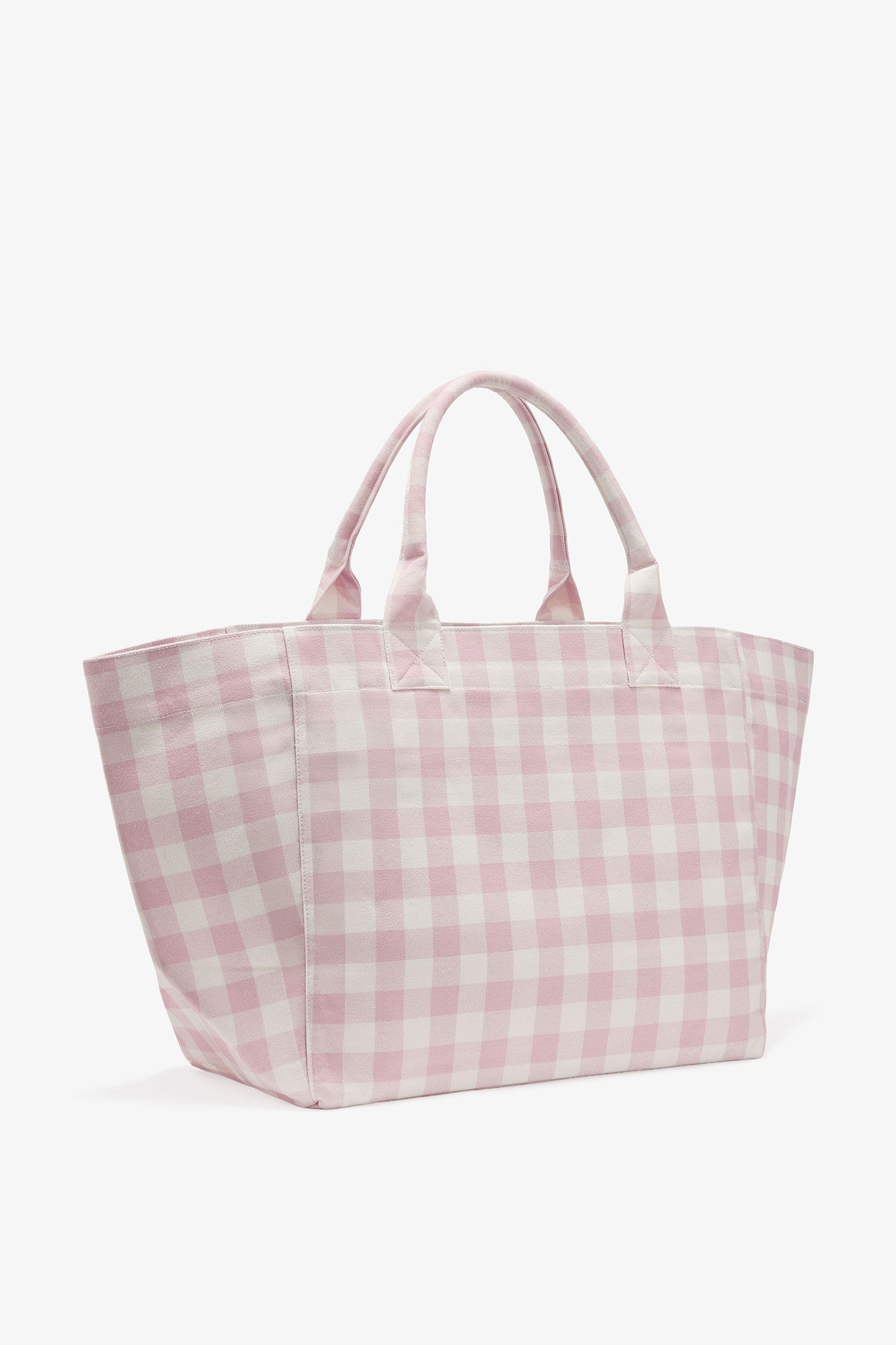 XXL VICHY CHECK TOTE - 2