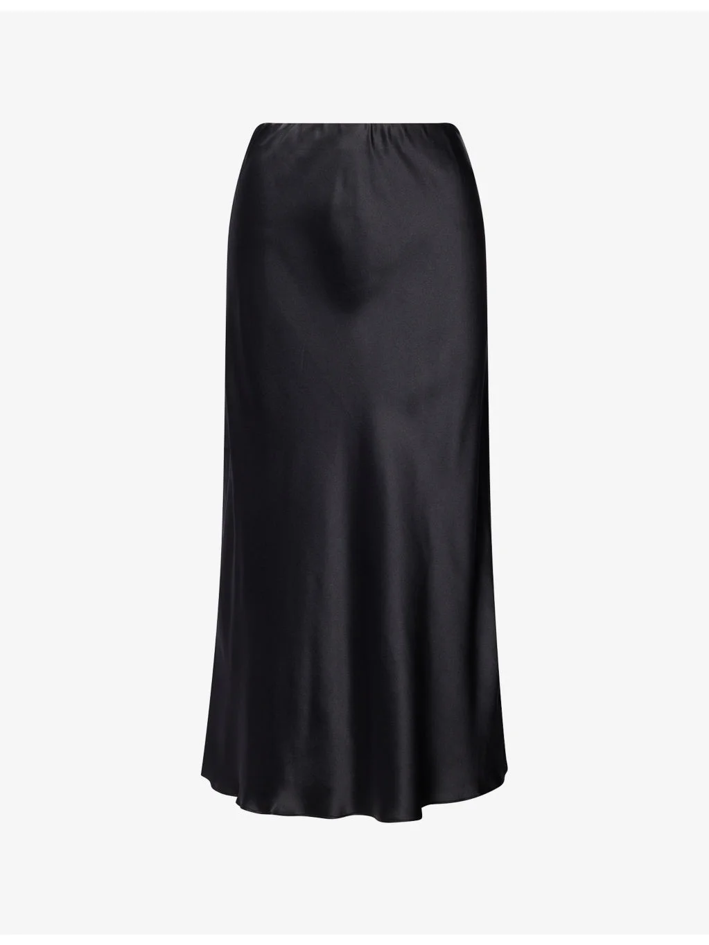 Marcia Silk Midi Skirt - 1