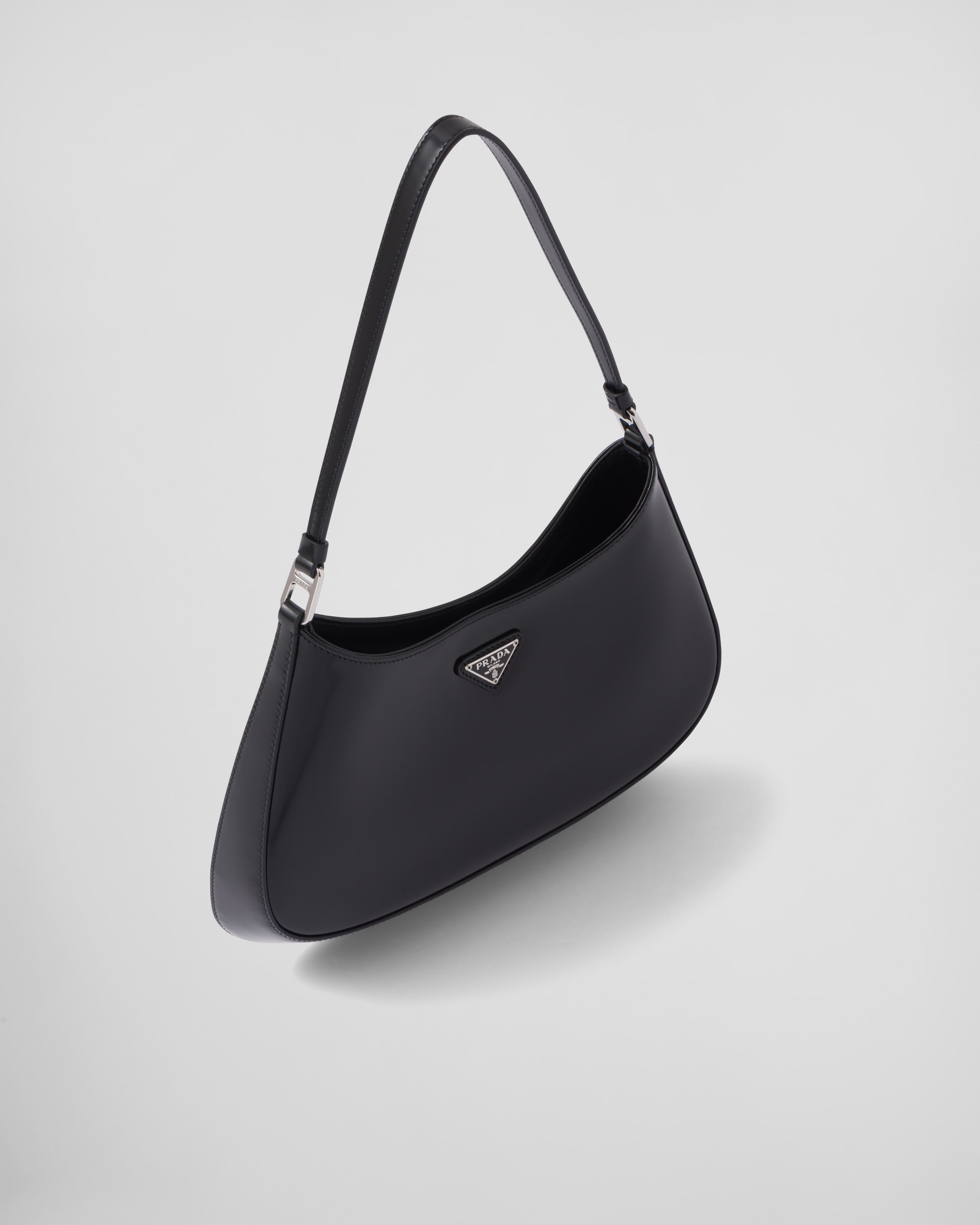Prada Cleo brushed leather shoulder bag - 3