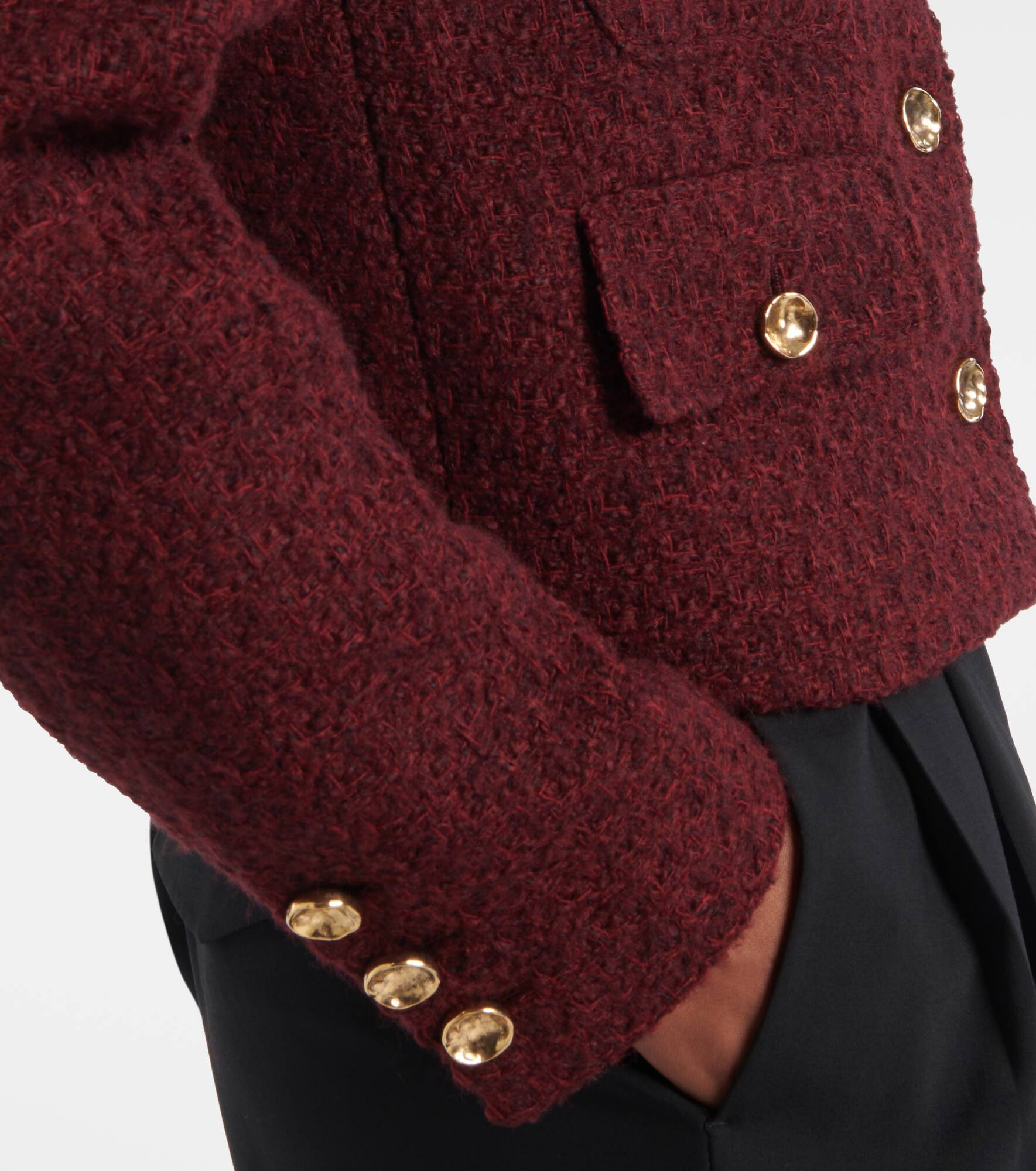Astley cropped tweed jacket - 5